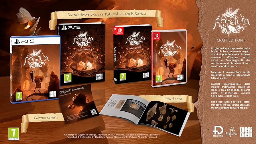 【新品未開封】パペトゥラ(Papetura) Craft Edition Papetura Craft Edition - NINTENDO SWITCH : Amazon.it